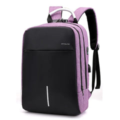 USB Charging Backpack Women Schoolbag Anti Theft Business Travel Bag