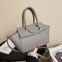 Large Bags Ladies Handbags PU Leather Messenger Bags High Retro Shopping Bag