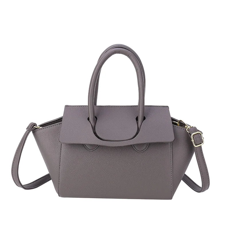 Large Bags Ladies Handbags PU Leather Messenger Bags High Retro Shopping Bag