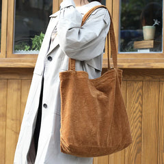 Large Canvas Women's Shoulder Shopper Bag Cotton Cloth Tote Bags for Women