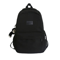 Large Capacity Nylon College Bookbag for Student Teenagers Girls