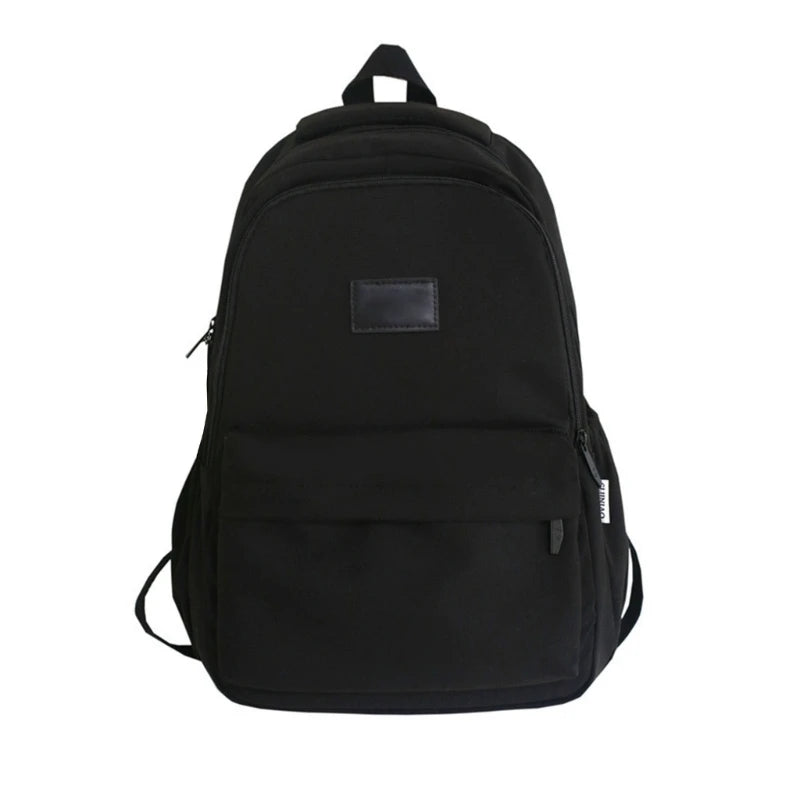 Large Capacity Nylon College Bookbag for Student Teenagers Girls