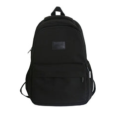 Large Capacity Nylon College Bookbag for Student Teenagers Girls