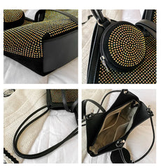 Bright Diamond One Shoulder Tote Bag for Women