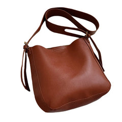 Large Capacity Bucket Bag Travel Office Handbag