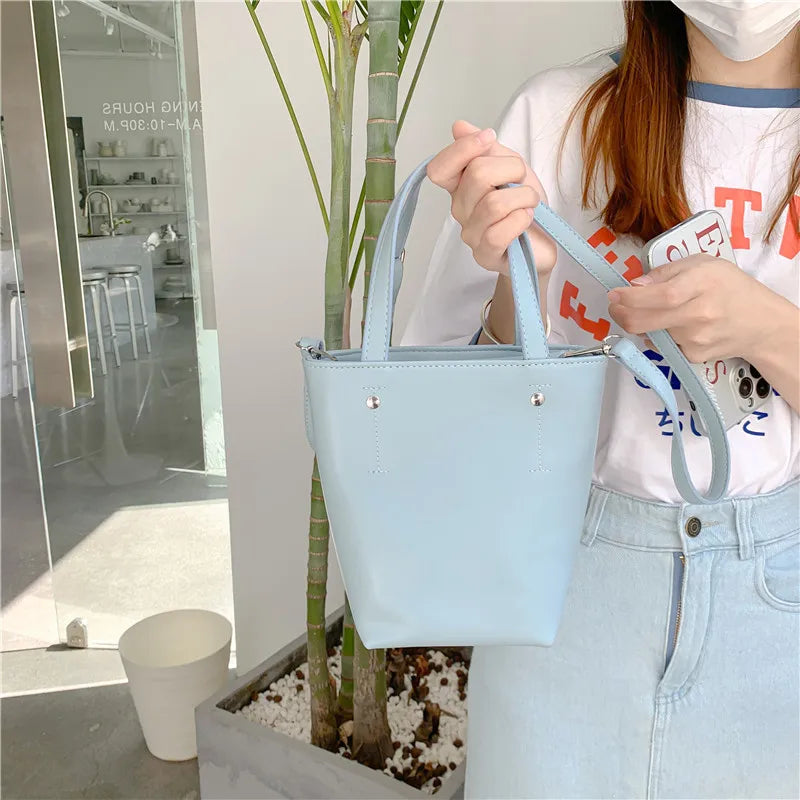 Large Capacity Bucket Shoulder Bags for Women Summer Underarm Women's Bag