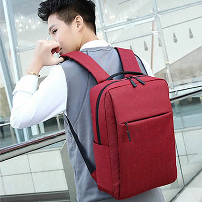 Large Capacity Business Daypack Bookbag Laptop Backpack Men's Backpack Women Tee