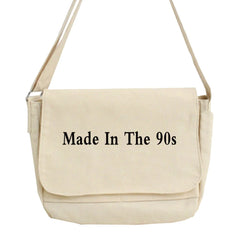 Canvas Shoulder Bag for Women Japanese Harajuku Diagonal Bag