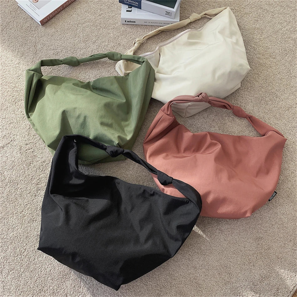 Canvas Totes Bags for Women Casual Lady Hobos Handbags