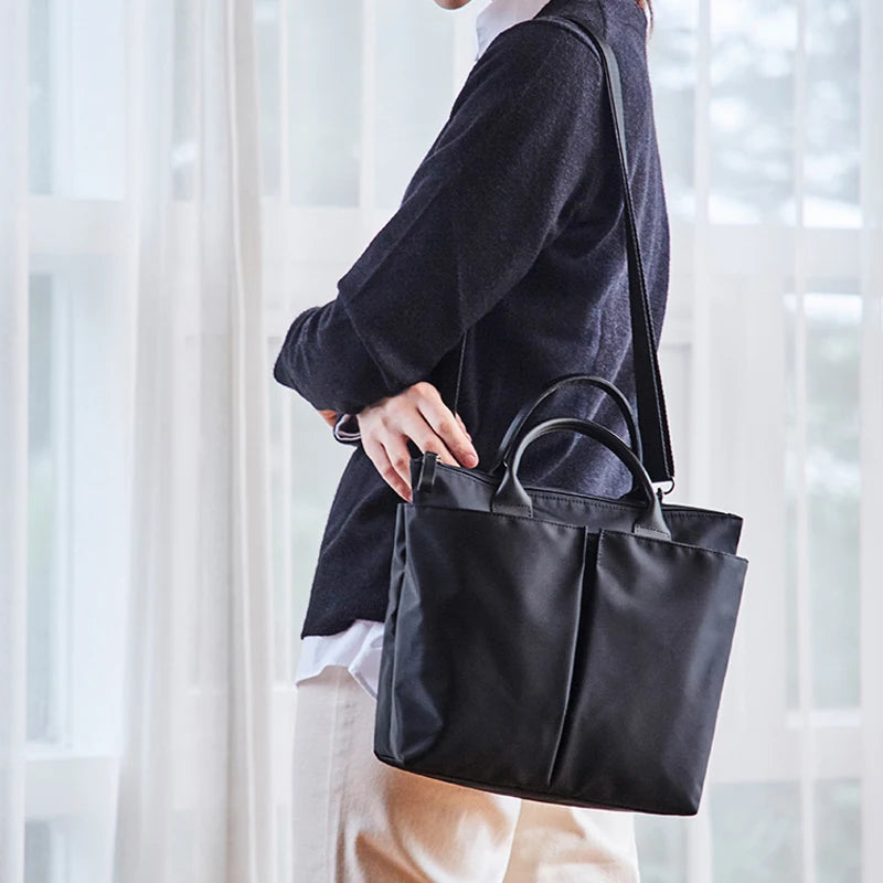 Nylon Crossbody Business Bag for Women