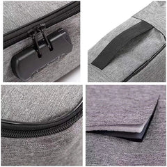 Large Capacity Document Organizer Bags Chest Print Home Travel Storage
