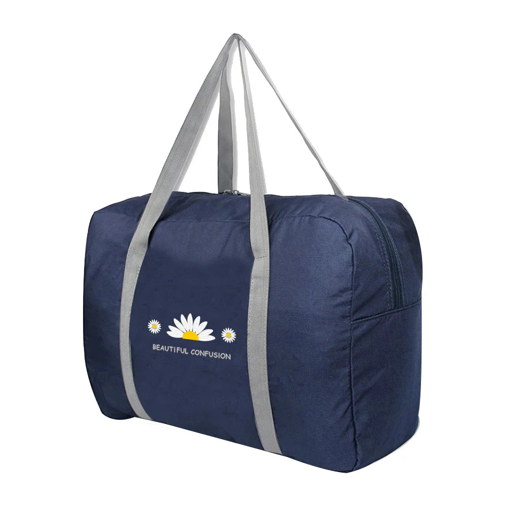 Large Capacity Duffle Bag Foldable Clothes Organizer