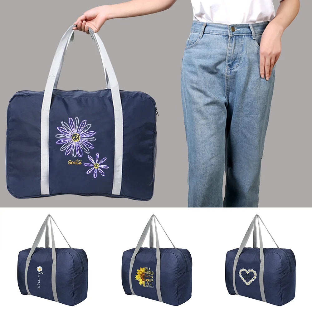 Large Capacity Duffle Bag Foldable Clothes Organizer
