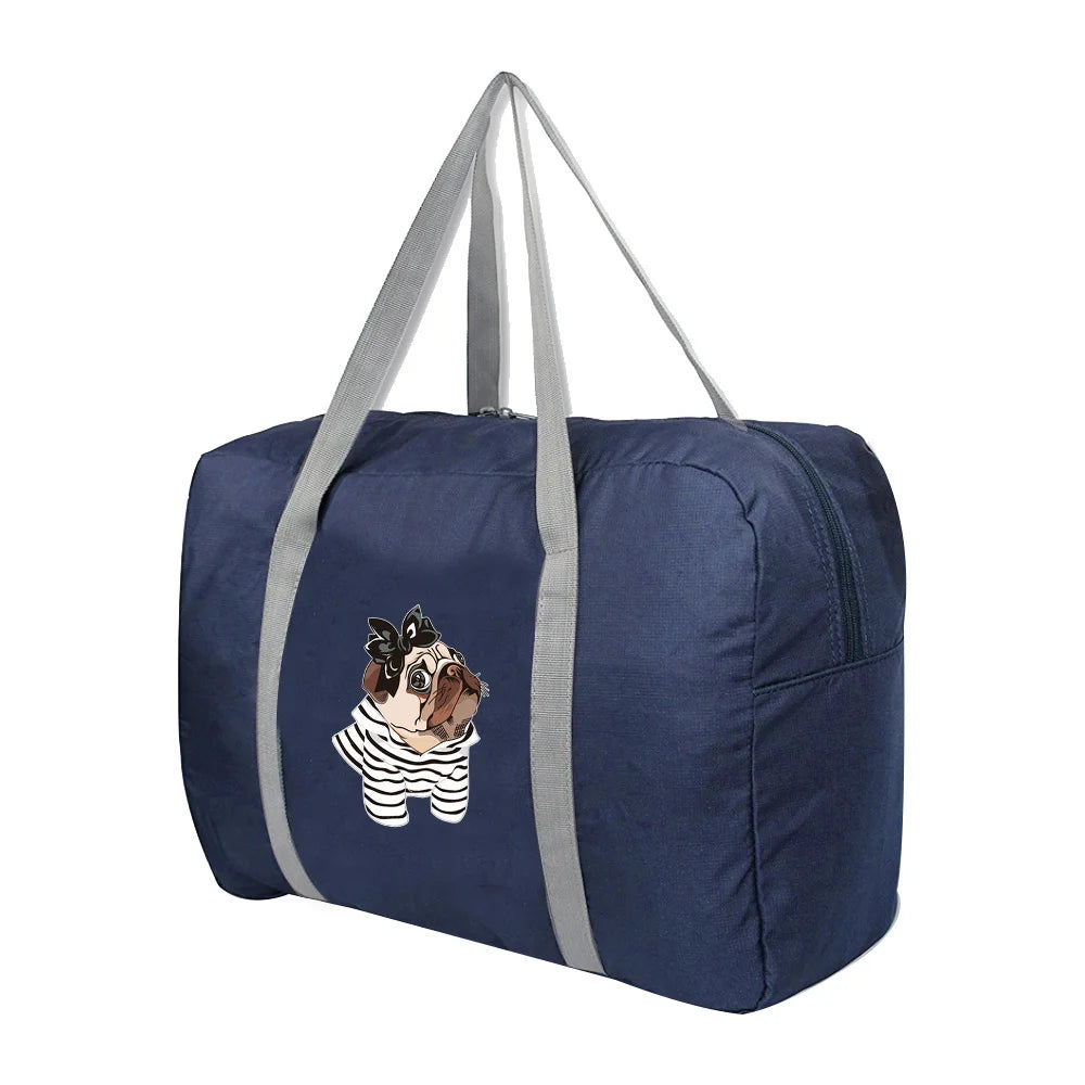 Large Capacity Duffle Bag Unisex Storage Bags Foldable Clothes Organizers