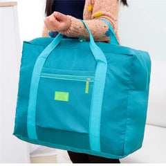 Large Capacity Weekend Bag Waterproof Travel Carry-On Luggage