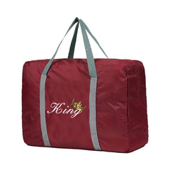 Foldable Travel Bag Clothes Organizers King Pattern Duffle Bag