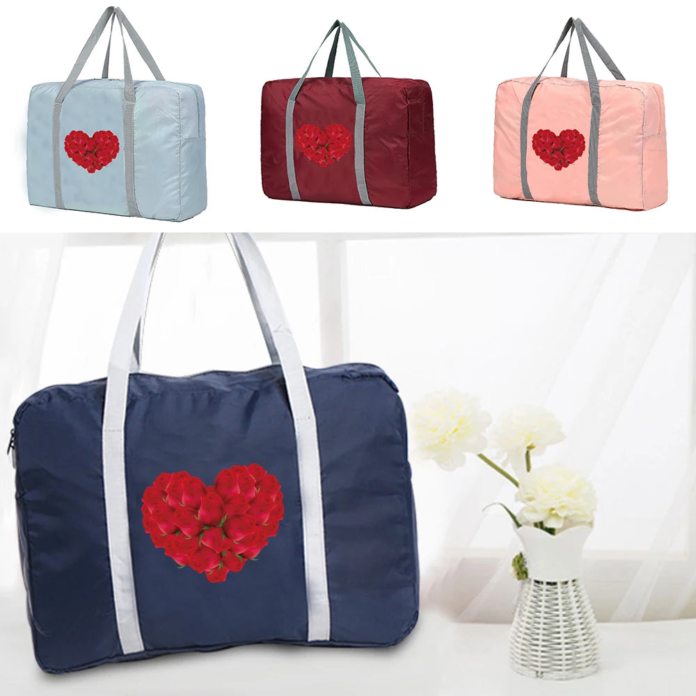 Large Foldable Travel Bags Clothing Organizer Unisex Luggage Women Handbags