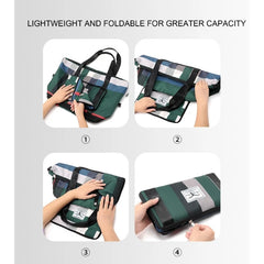 Large Capacity Folding Travel Bag Lightweight Waterproof Foldable Travel Bag