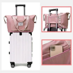 Large Capacity Folding Travel Bag Waterproof Duffel Fabric Bag