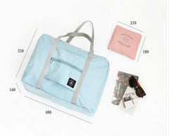 Wave Print Travel Bag Large Capacity Gym Tote Duffel Handbag