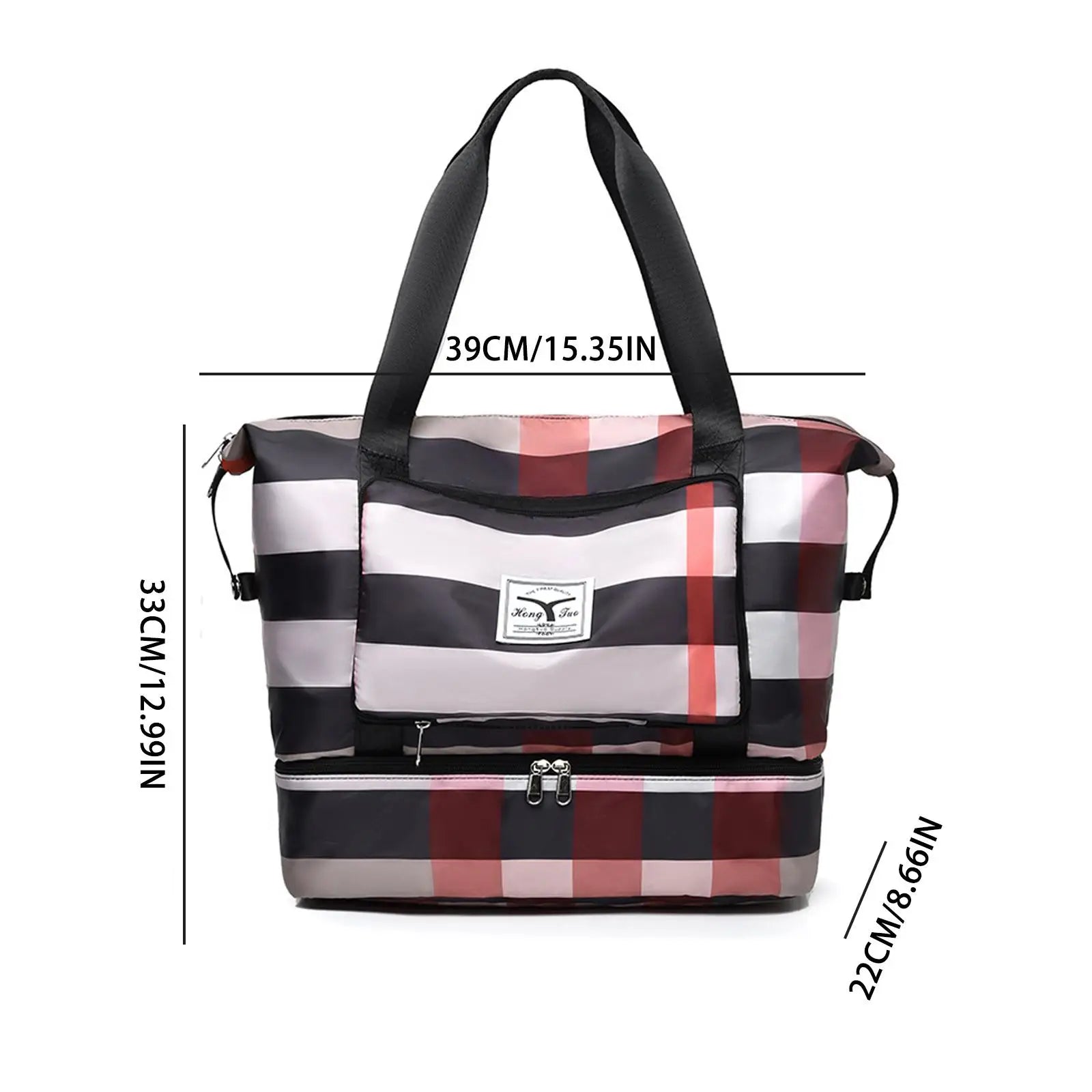 Folding Travel Bags Dry/Wet Separat Luggage Tote Handbag Travel Duffle