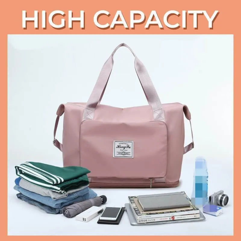 Large Capacity Foldable Travel Bag Waterproof Luggage Tote