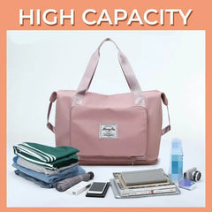 Large Capacity Foldable Travel Bag Waterproof Luggage Tote