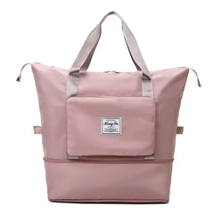 Large Folding Travel Bag Waterproof Duffle Gym Yoga Shoulder Bag