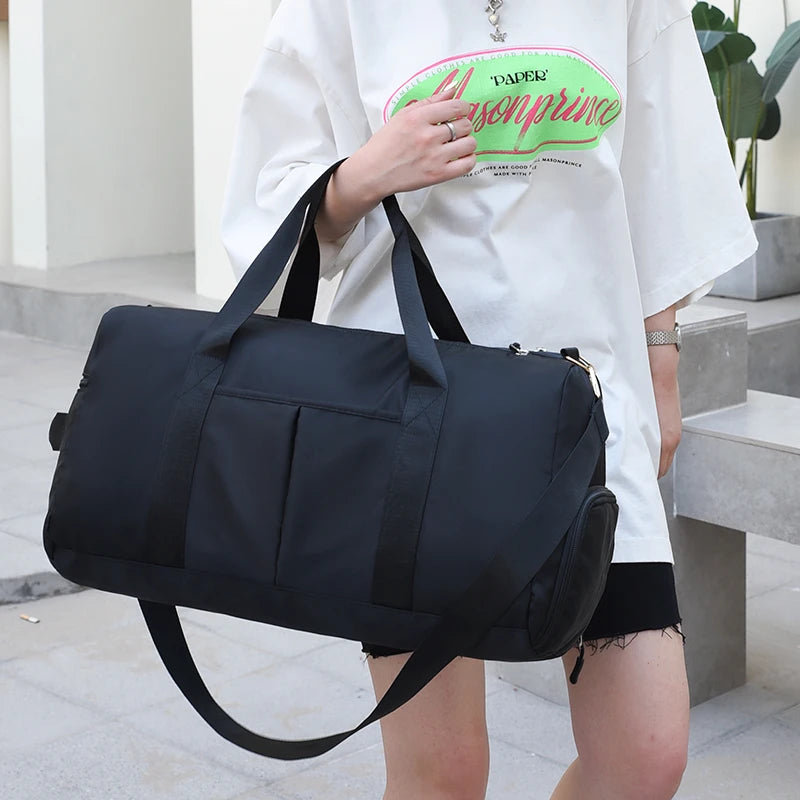Large Capacity Folding Travel Leisure Bag Waterproof Luggage Tote Bag