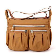 Large Capacity Waterproof Nylon Crossbody Shoulder Bag for Women
