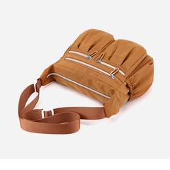Large Capacity Waterproof Nylon Crossbody Shoulder Bag for Women