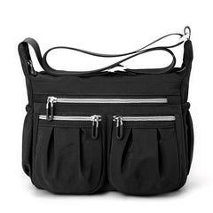 Large Capacity Waterproof Nylon Crossbody Shoulder Bag for Women