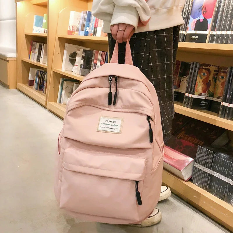 Large Capacity Waterproof Nylon Women Backpack Travel Bag Mochila