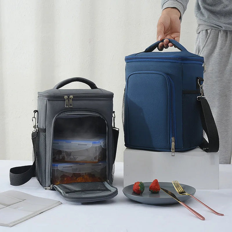 Large Insulated Cooler Lunch Bag Waterproof Portable Work Picnic Food School Ben