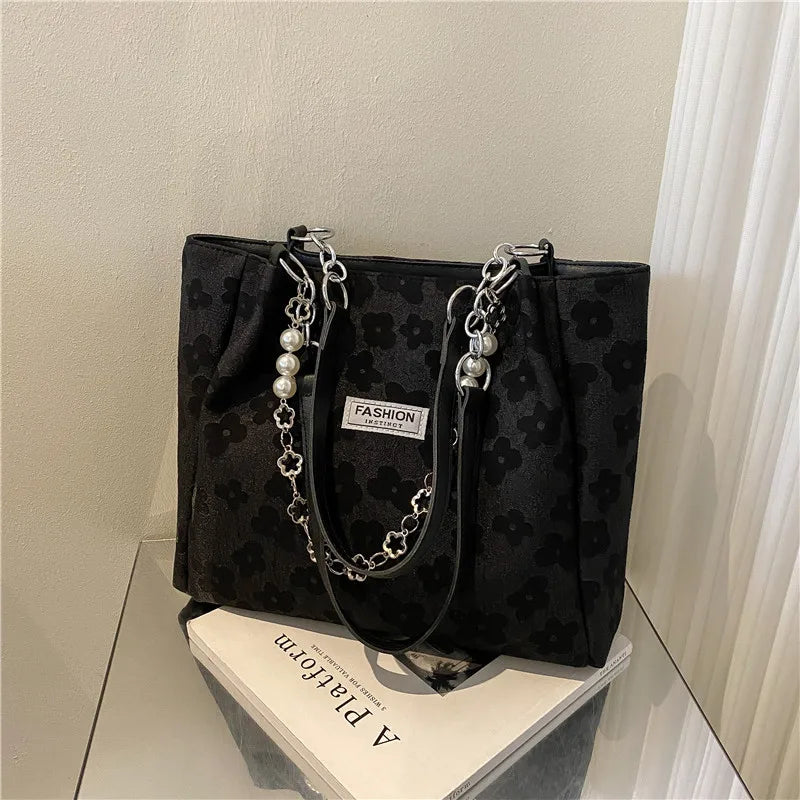 Large Capacity Women's Retro Shoulder Tote Bag