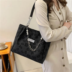 Large Capacity Women's Retro Shoulder Tote Bag