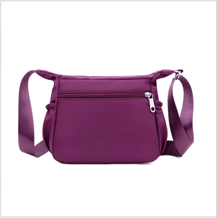 Large Capacity Women's Nylon Shoulder Messenger Tote Bag