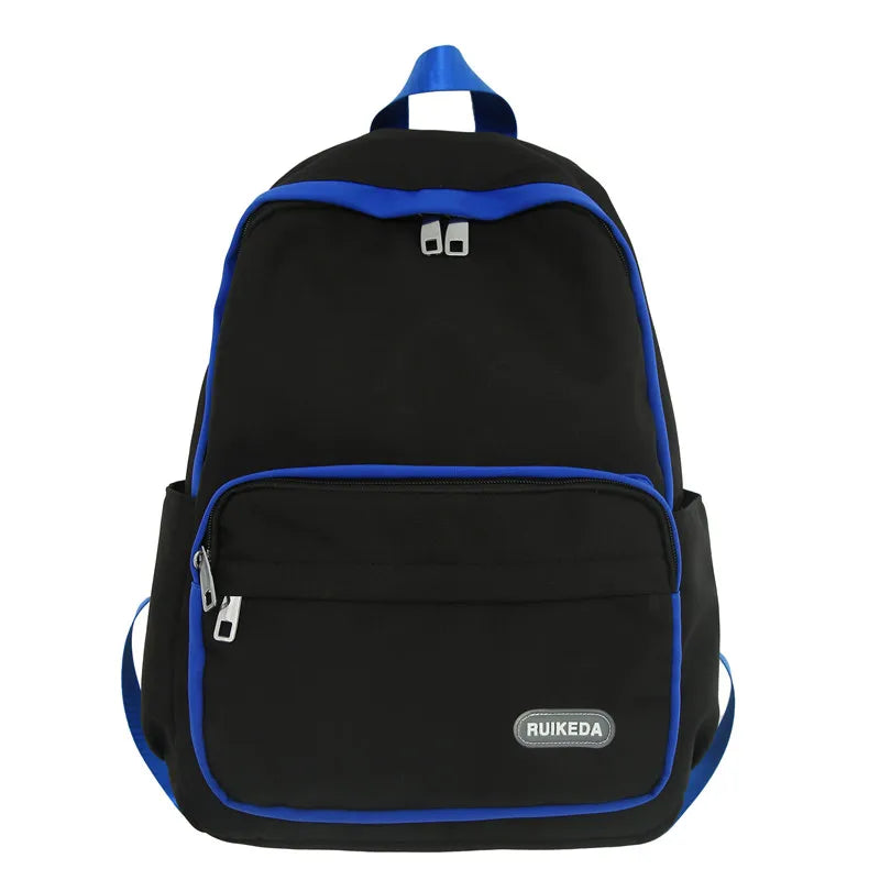 Large Capacity Nylon Backpacks for Women College Style School Bookbag