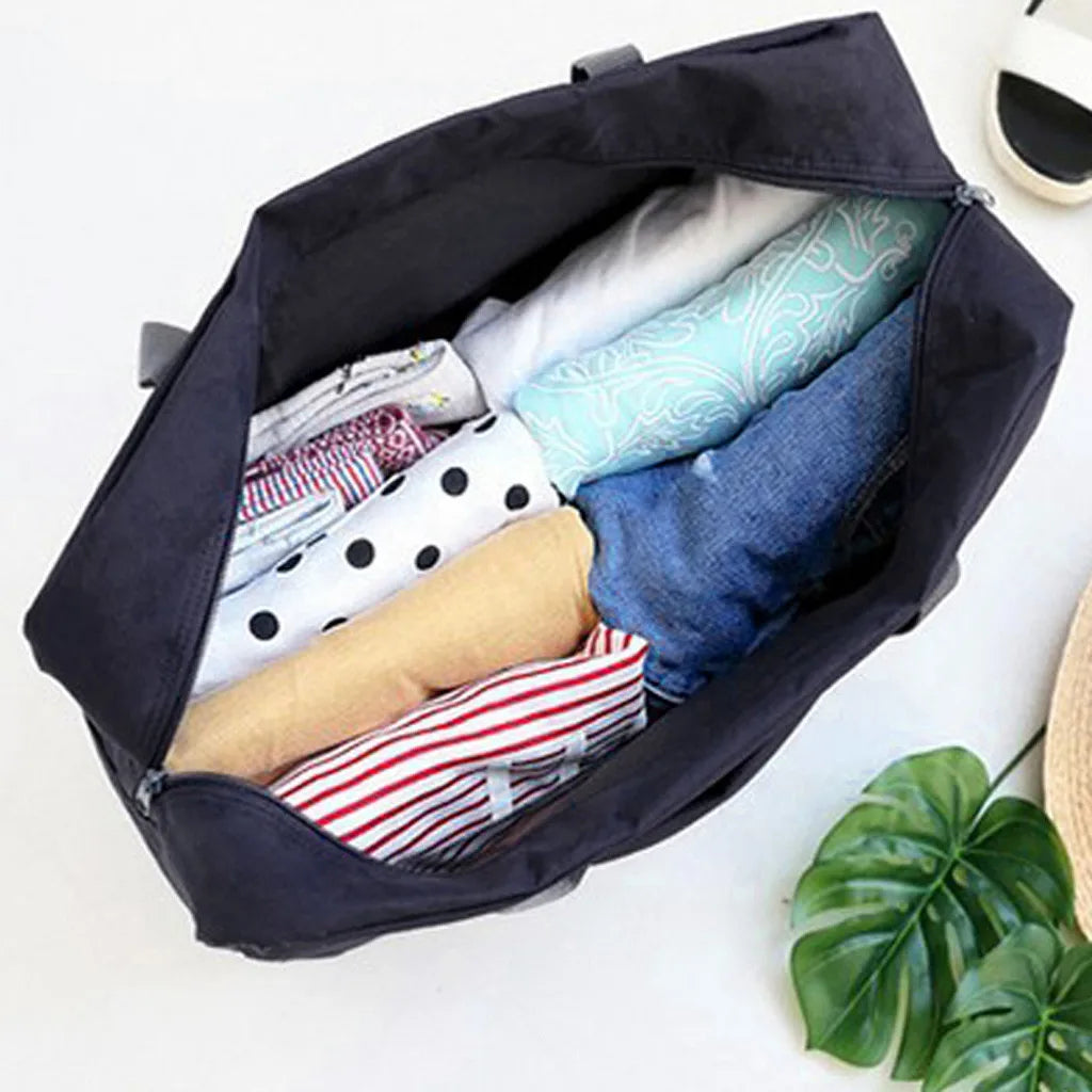 Foldable Duffle Bag Waterproof Travel Bag  Organizers Packing Cubes