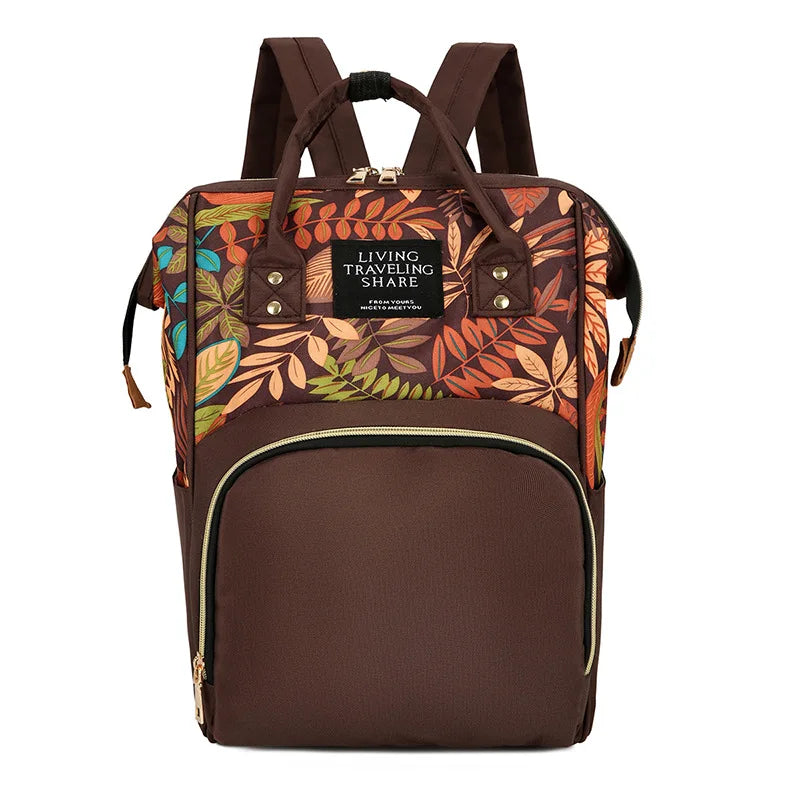 Large Capacity Nylon Women Backpack Ladies Shoulder Backpacks Mommy Baby