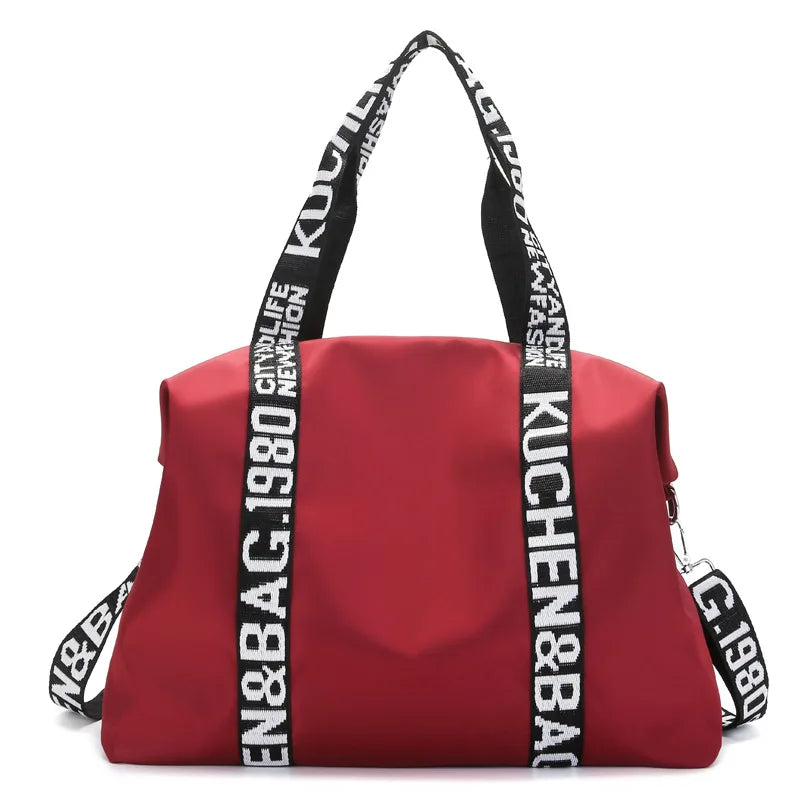 Large Capacity Women's Waterproof Nylon Tote Bag