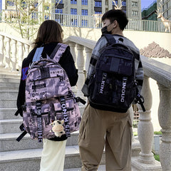 Anime School Backpack Bag Large Capacity Japanese Travel Bag Teenager