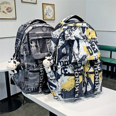 Anime School Backpack Bag Large Capacity Japanese Travel Bag Teenager