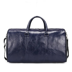 Large Capacity PU Leather Travel Bag Duffel Bag Casual Men Sports Handbag