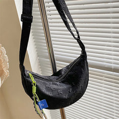 Large Capacity Shoulder Bags Female Handbags Cotton Cloth Crossbody Bag Women's