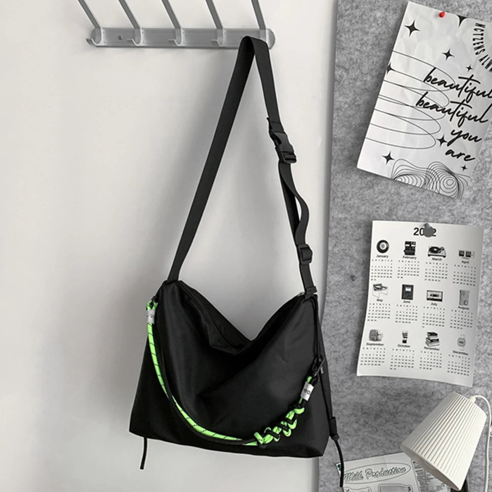 Large Capacity Shoulder Tote Bag Men Women Handbag Solid Leisure Travel Sports C