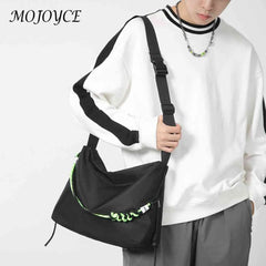Large Capacity Shoulder Tote Bag Men Women Handbag Solid Leisure Travel Sports C