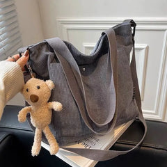 Large Capacity Single Shoulder Bag Women's Commuter Diagonal Cross Bag