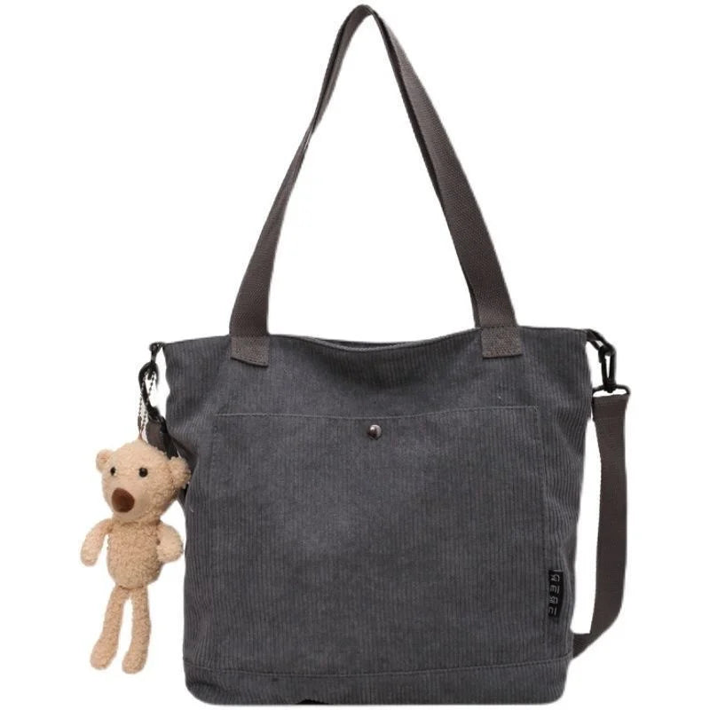 Large Capacity Single Shoulder Bag Women's Commuter Diagonal Cross Bag