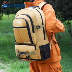 Large Capacity Sports Backpack Oxford Fitness Backpack Waterproof Multi-Pockets